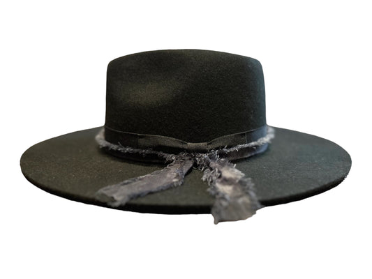 The Fitzgerald - Women's Fedora - Black